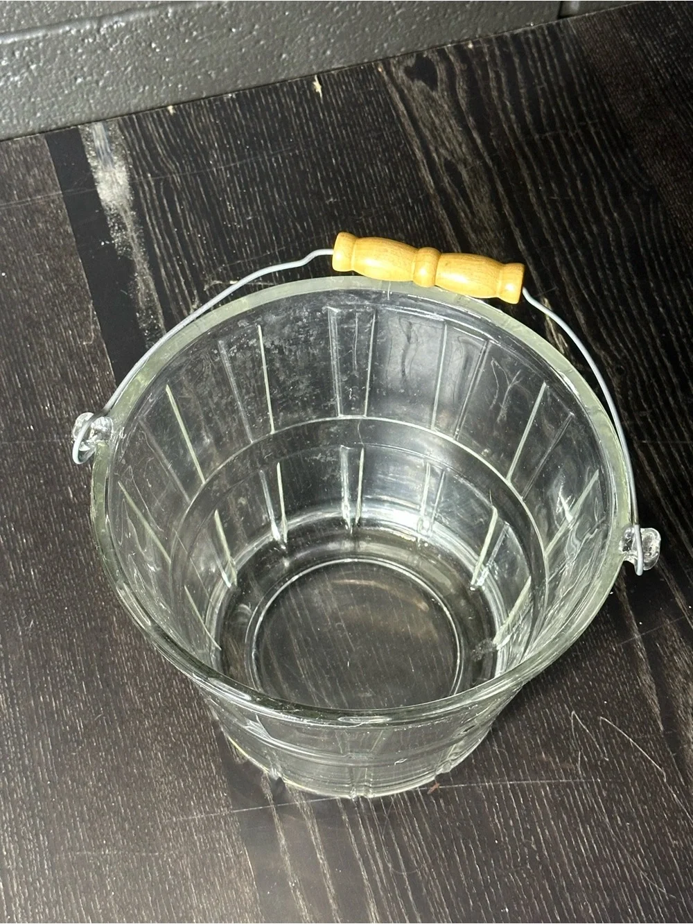 Vintage Anchor Hocking Glass Ice Bucket - Picture 5 of 9